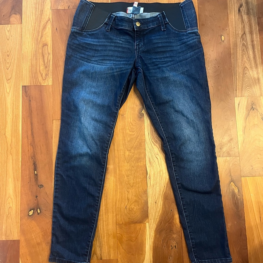 Isabel Maternity by Ingrid & Isabel Dark Blue Skinny Maternity Jeans